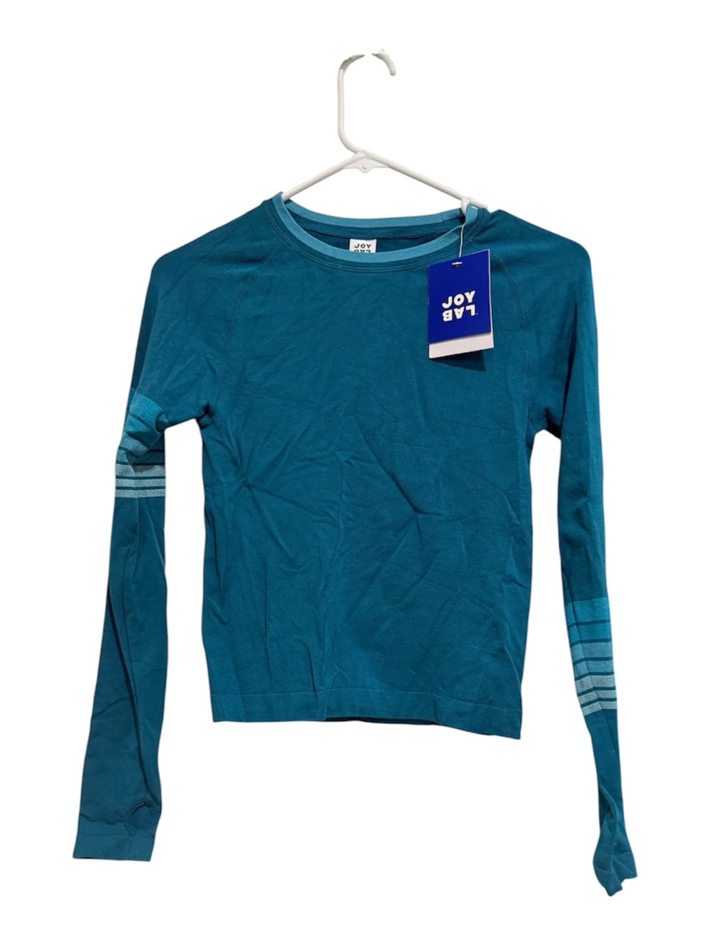JoyLab Women's Long Sleeve Seamless Crew Neck Athletic Top
